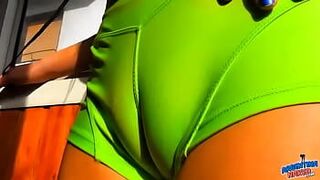 Натуральная грудастая юная блондинка! С идеальной киской и задницей верблюжьей лапки - порно видео