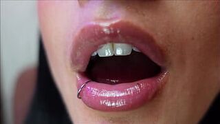 Слюни изо рта и обратный отсчет, инструкция по дрочке - порно видео