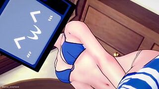 Телевизионка наслаждается сексом в бикини - порно видео