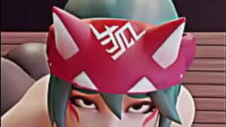 распутная Кирико - порно видео